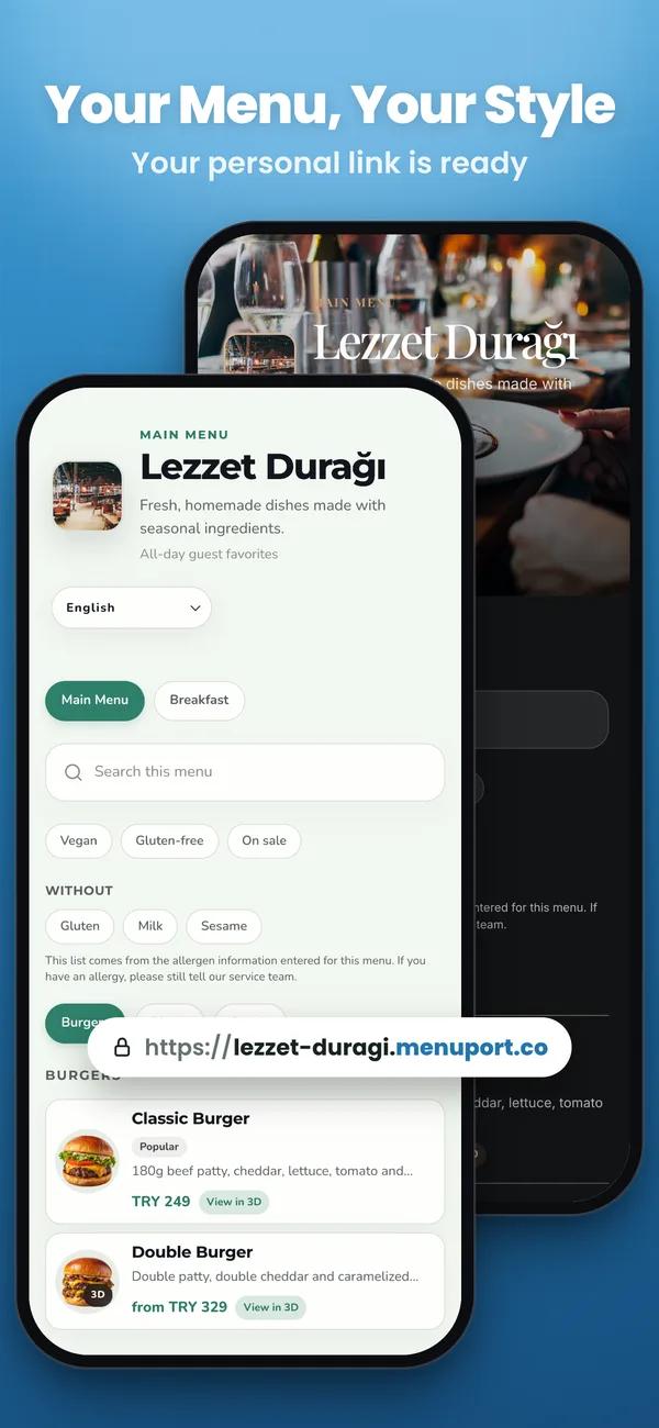 MenuPort screenshot 5