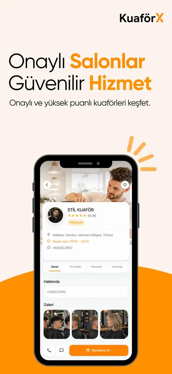 KuaförX ekran görüntüsü 2